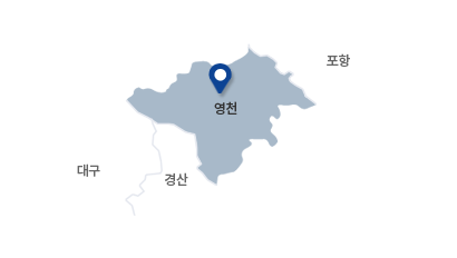 영천하이테크파크지구 지도